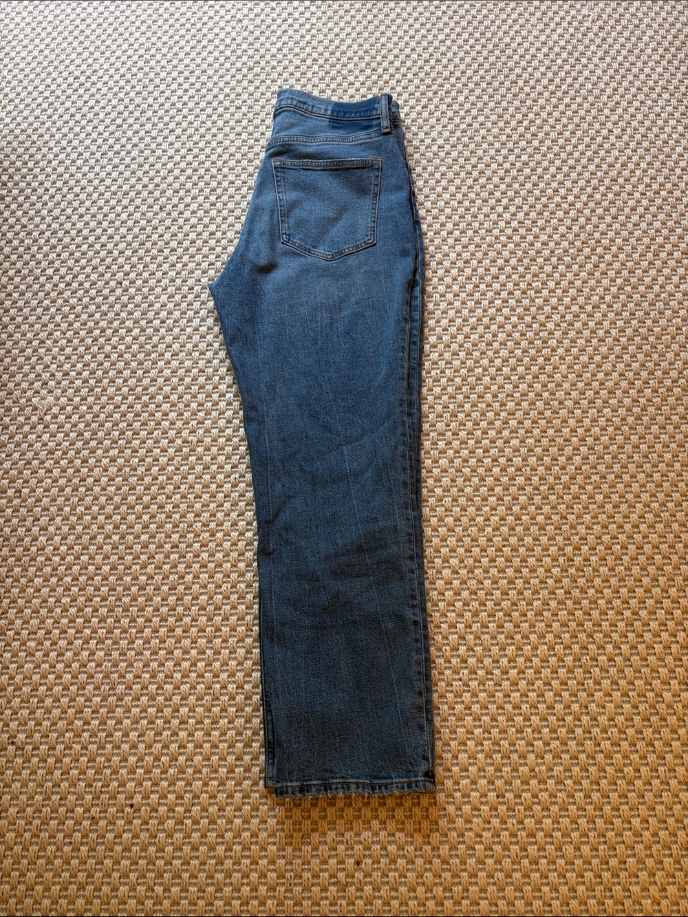 Abercrombie & Fitch The Ankle Straight Ultra High Rise